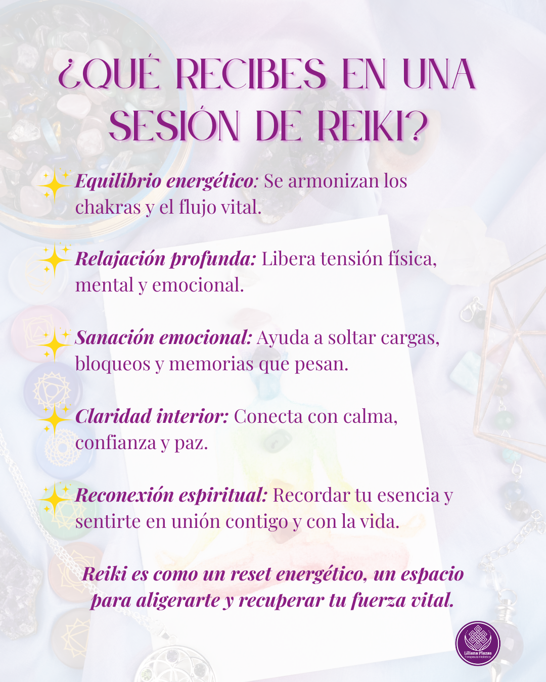 Sesión de Reiki